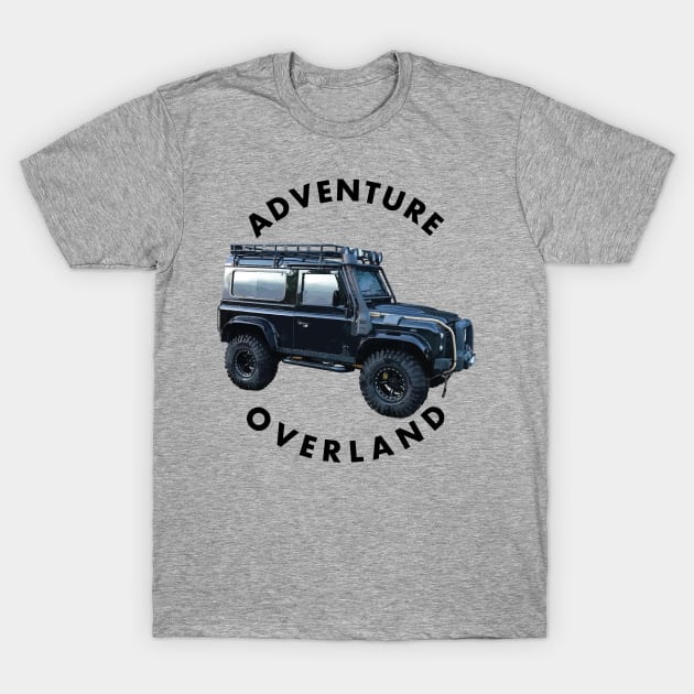 Adventure Overland Defender90 T-Shirt by BadgeWork